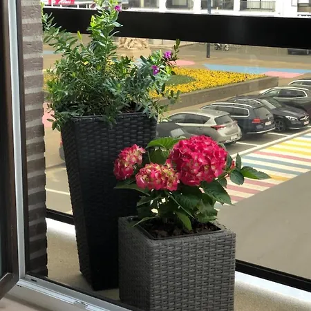 Luxueus Nieuw Zonnig Hoekappartement Seaview Heldenplein - Ruime Garagebox - 2 Fietsen Apartament *